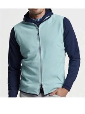 NWT Peter Millar Celeste Thermal Flow Micro Fleece Vest Large